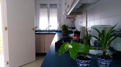 Una cocina o zona de cocina en Alojamiento Regina
