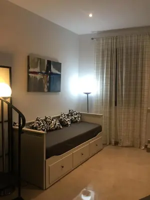 Cama o camas de una habitación en Casa Cueva Un Rincón en la Roca
