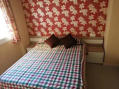 Cama o camas de una habitación en Apartamento centro