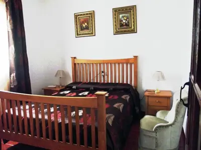 Cama o camas de una habitación en Rural El Puerto Mayordomo