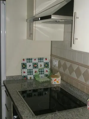 Una cocina o zona de cocina en Apartamentos La Ribera Córdoba