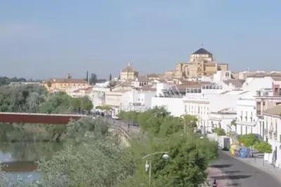 Vista general de Córdoba o vista desde el apartamento