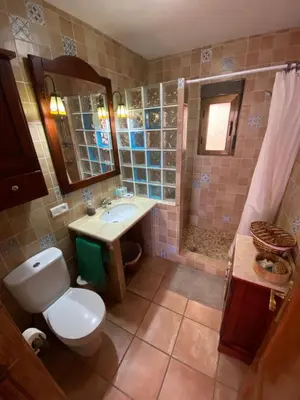 Un baño de Casa el saladillo