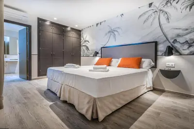 Cama o camas de una habitación en Slow Suites Setas
