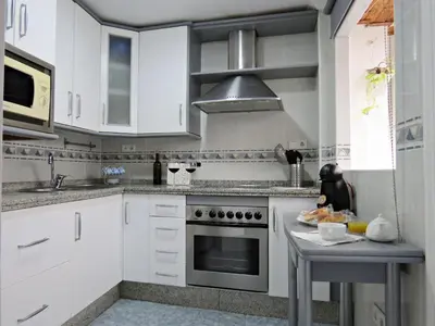 Una cocina o zona de cocina en La Sastrería del Realejo