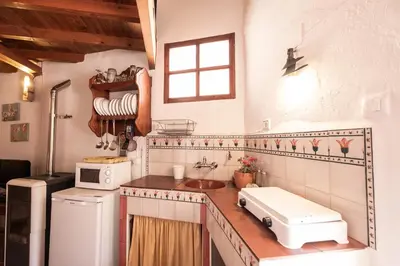 Una cocina o zona de cocina en El Molino del Corcho