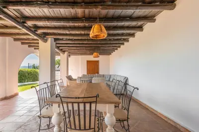 Zona de estar de La Casa de Alejandro