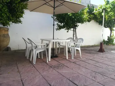 Un patio o zona al aire libre en Casa Montilla