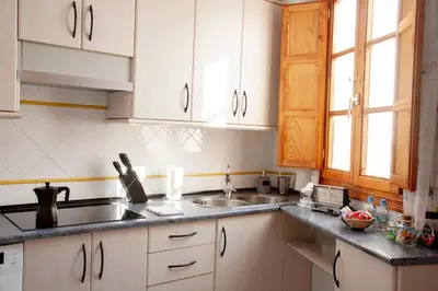 Una cocina o zona de cocina en El Mirador de la Judería