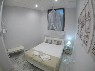 Cama o camas de una habitación en Córdoba Capuchinos