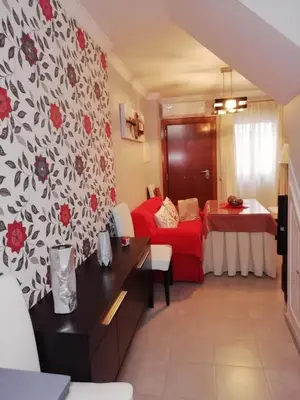 Zona de estar de Casa cueva de la sombra