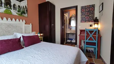 Cama o camas de una habitación en La Esperanza