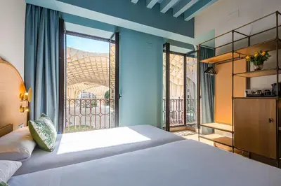 Cama o camas de una habitación en Intelier Casa de Indias