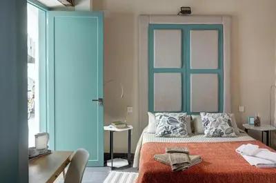 Cama o camas de una habitación en Casa Palacio El Condestable de Sevilla