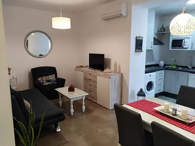 Una cocina o zona de cocina en Alzahira 2