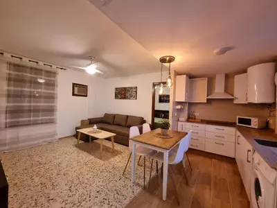 Una cocina o zona de cocina en Vivienda Turística en la Muralla de San Basilio