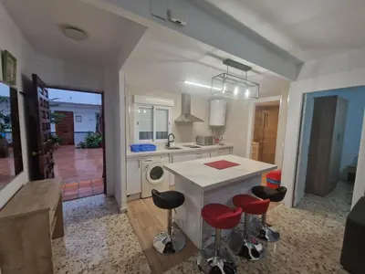 Una cocina o zona de cocina en Vivienda Turística en la Muralla de San Basilio