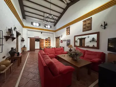 Zona de estar de Posada de Jose Mª El Tempranillo