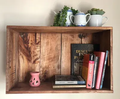 Biblioteca en el apartamento