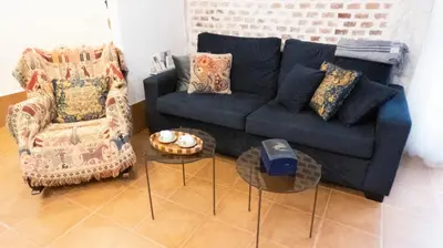 Zona de estar de Wallada Casa del Indiano