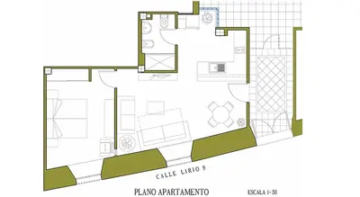 Plano de Logia Sevilla
