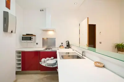 Una cocina o zona de cocina en Logia Sevilla
