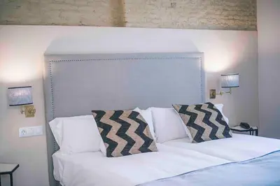 Cama o camas de una habitación en Casa Boutique La Pila del Pato