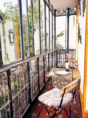 Un balcón o terraza de Palace House Hércules Apartments