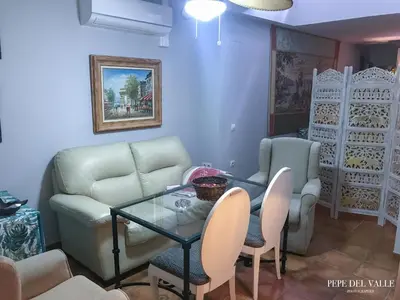 Zona de estar de Los patios “ El Carmen”