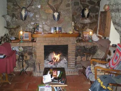 Plano de Alojamiento Rural la Caseria de Piedra Restaurante