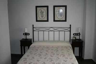Cama o camas de una habitación en Casa Rural Villalta