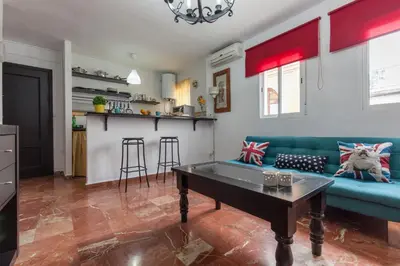 Una cocina o zona de cocina en Acogedor apartamento centro Castellar alto