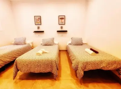 Cama o camas de una habitación en Luxury Center