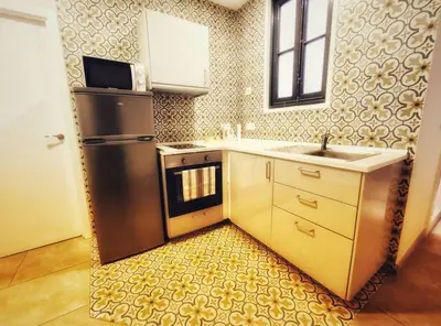 Una cocina o zona de cocina en Luxury Center