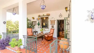 Zona de estar de Casa Rural Santa Ana