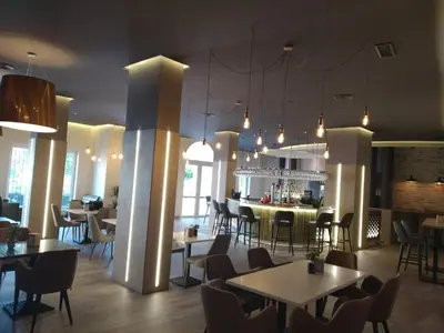 Zona de estar de Hotel Castillo