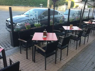 Un restaurante o sitio para comer en Hotel Castillo