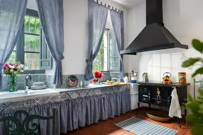 Una cocina o zona de cocina en Finca San Juan Alojamiento Boutique
