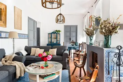 Zona de estar de Finca San Juan Alojamiento Boutique