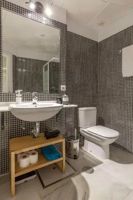 Un baño de Acogedor apartamento centro Sevilla San Marcos