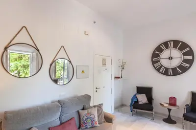 Zona de estar de Apartamentos Plaza Pilatos