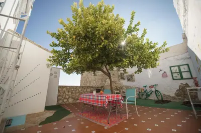 Un patio o zona al aire libre en Casa singular y con encanto