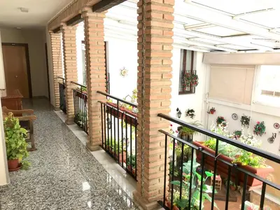 Un balcón o terraza de Hotel de Los Faroles