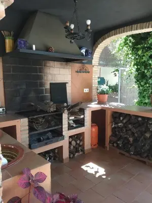 Una cocina o zona de cocina en Vivienda Turística Rural Mari Carmen