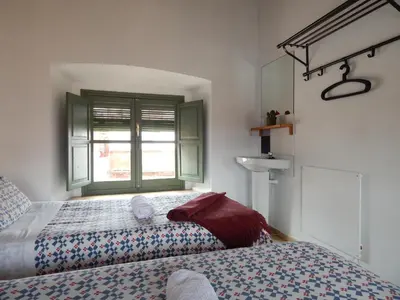 Cama o camas de una habitación en Casa La Espartería de la Corredera