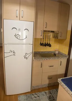 Una cocina o zona de cocina en Ático Azahar