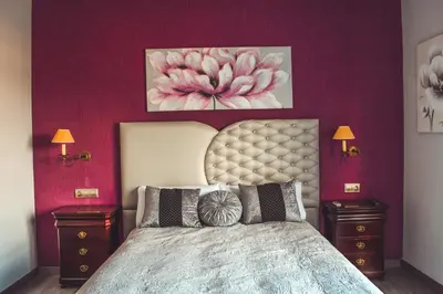 Cama o camas de una habitación en La Morona Hotel