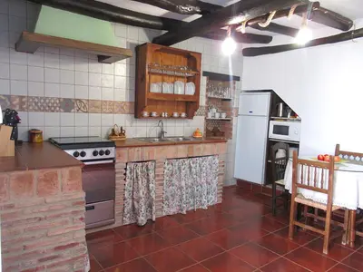 Una cocina o zona de cocina en Casa Rural Dolores