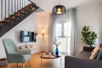 Zona de estar de Lola 14 Suite Apartment