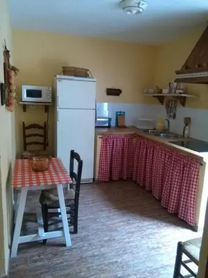 Una cocina o zona de cocina en Posada El Majuelo